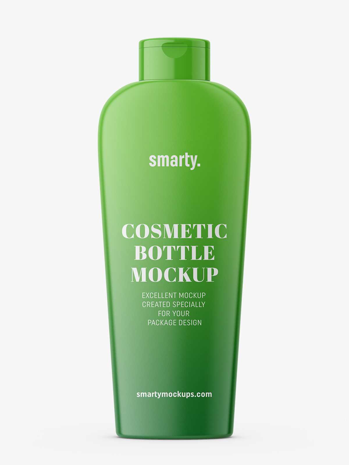 Free cosmetic bottle mockup