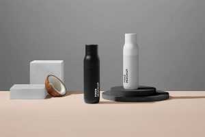 Free Cosmetic Bottle Packages Mockup (PSD)