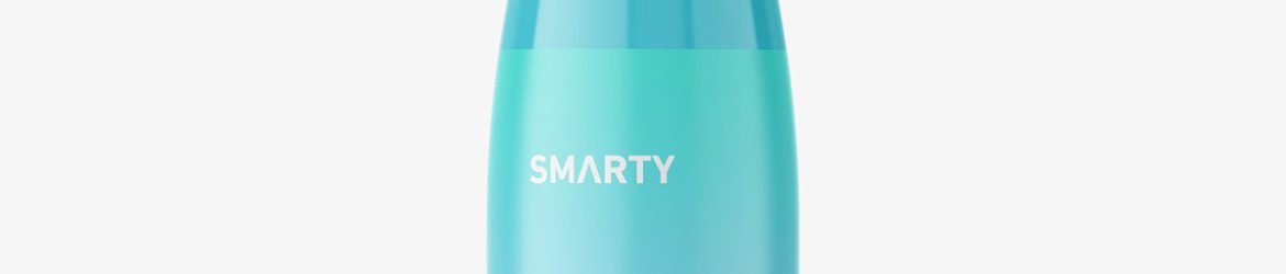 Free cosmetic bottle with trigger spray mockup / glossy