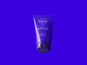 Free Cosmetic Tube Mockup (PSD)