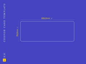 Free Coupon Card Template
