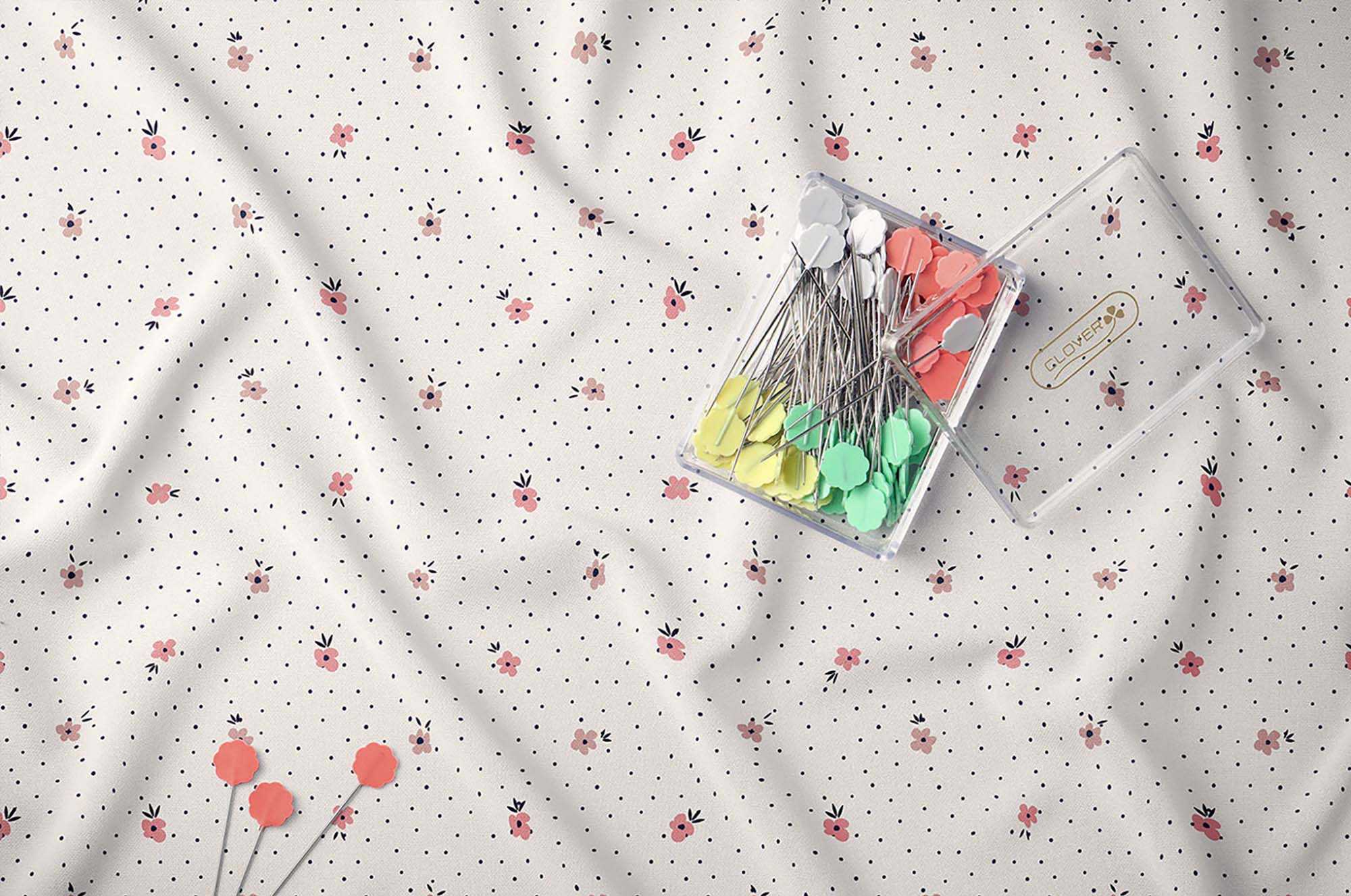 Free Creased Fabric Mockup (PSD)