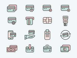 Free Credit Card Vector Icons (AI)
