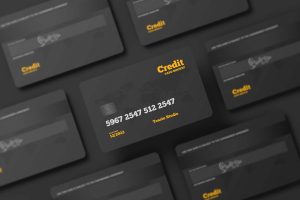 Free Credit Cards Mockup (PSD)