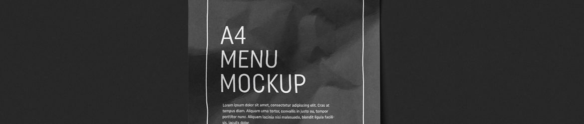 Free crumbled paper mockup - Instant Download