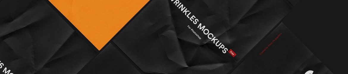 Free Crumpled Paper Mockup (PSD)