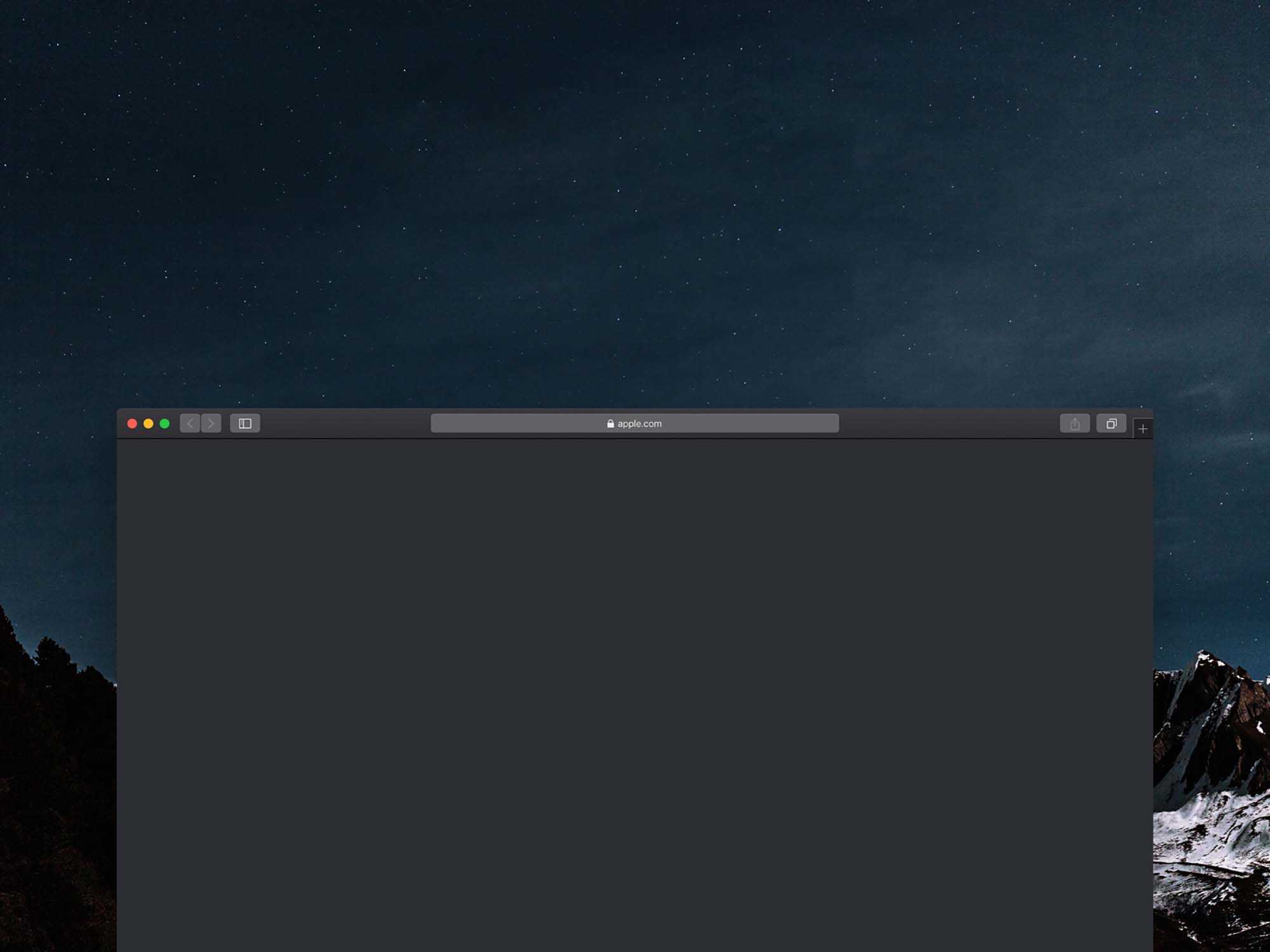 Free Dark Safari Mockup (PSD, Sketch, Figma)