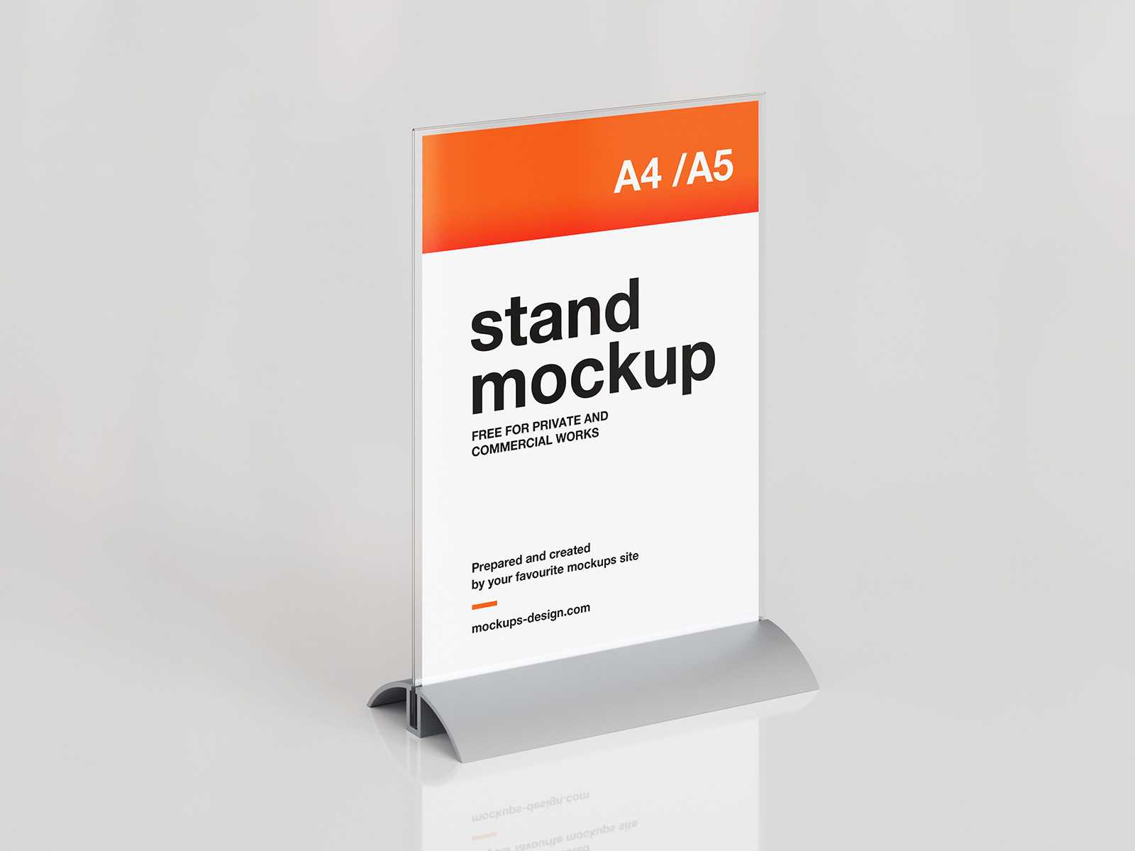 Free desk stand mockup - Instant Download