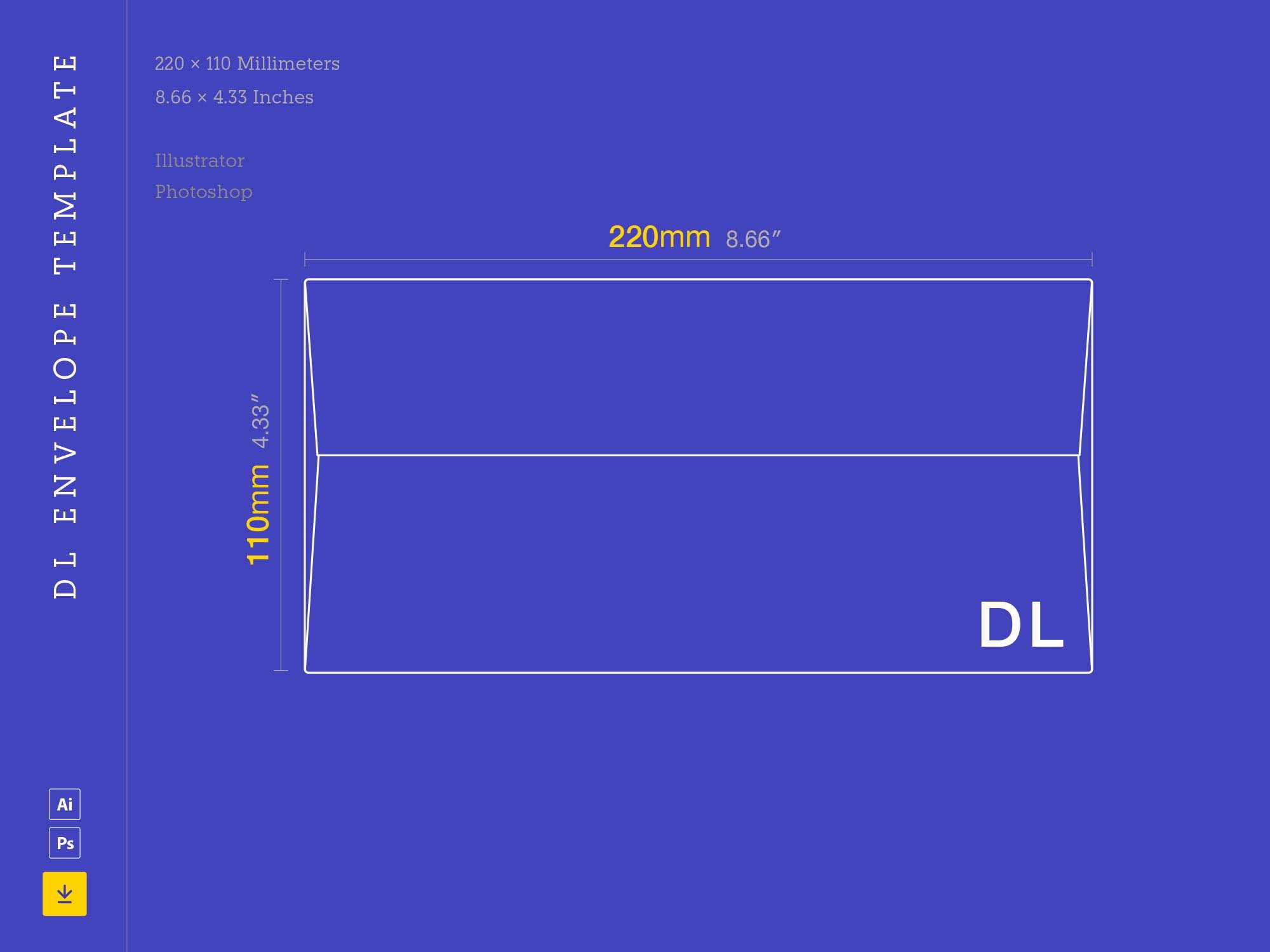 Free DL Envelope Template