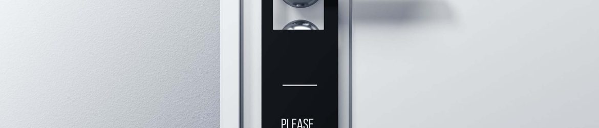 Free Door Hanger Mockup (PSD)