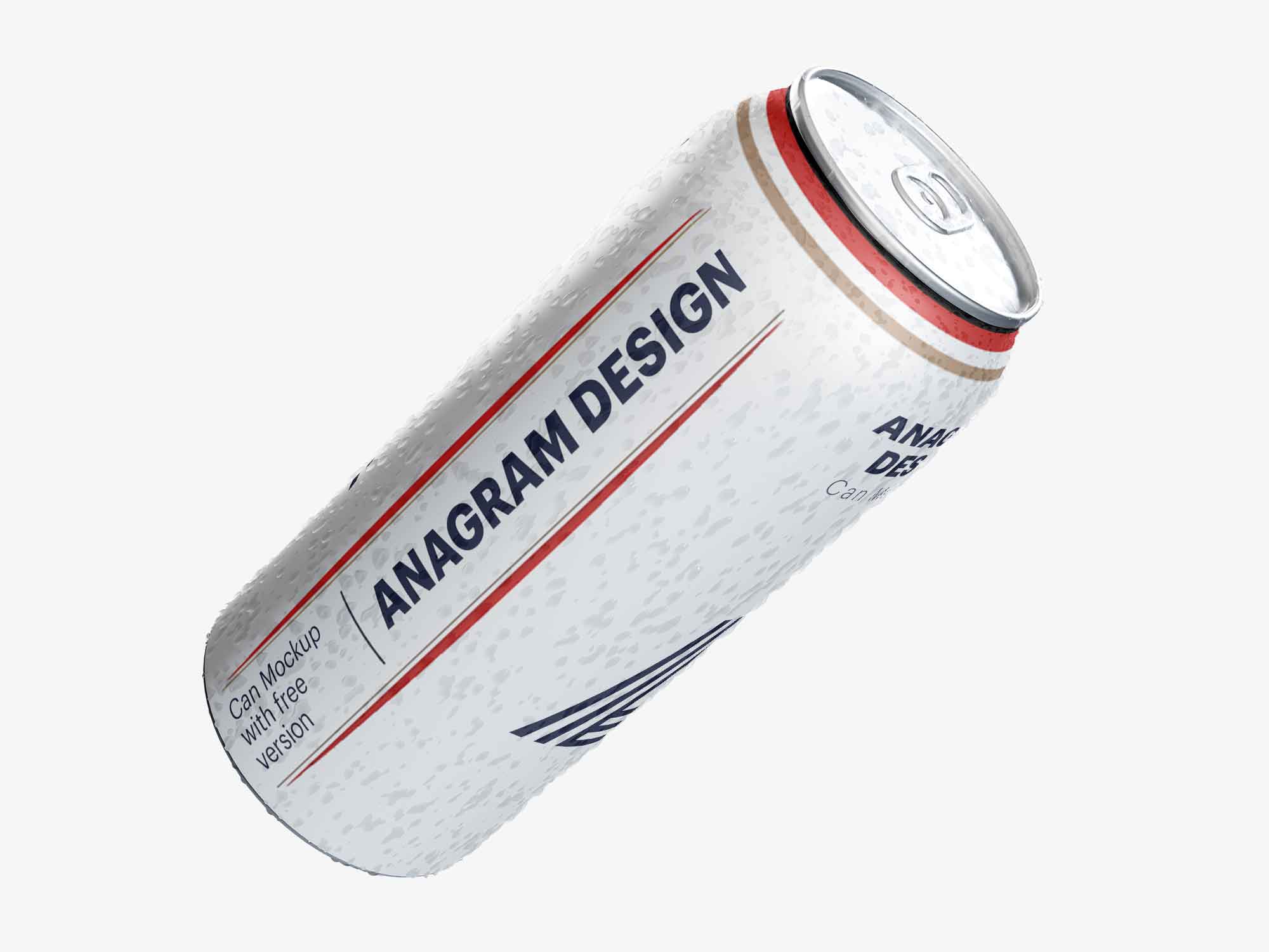 Free Drink Can Mockup (PSD)