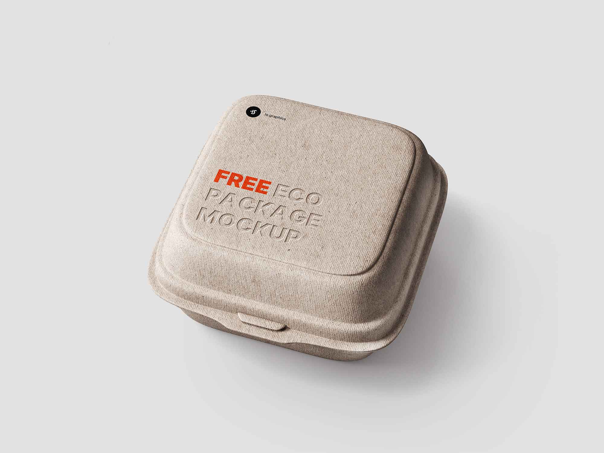 Free Eco Package Mockup (PSD)