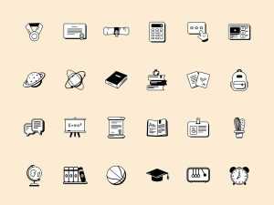 Free Education illustrations (SVG, PNG)