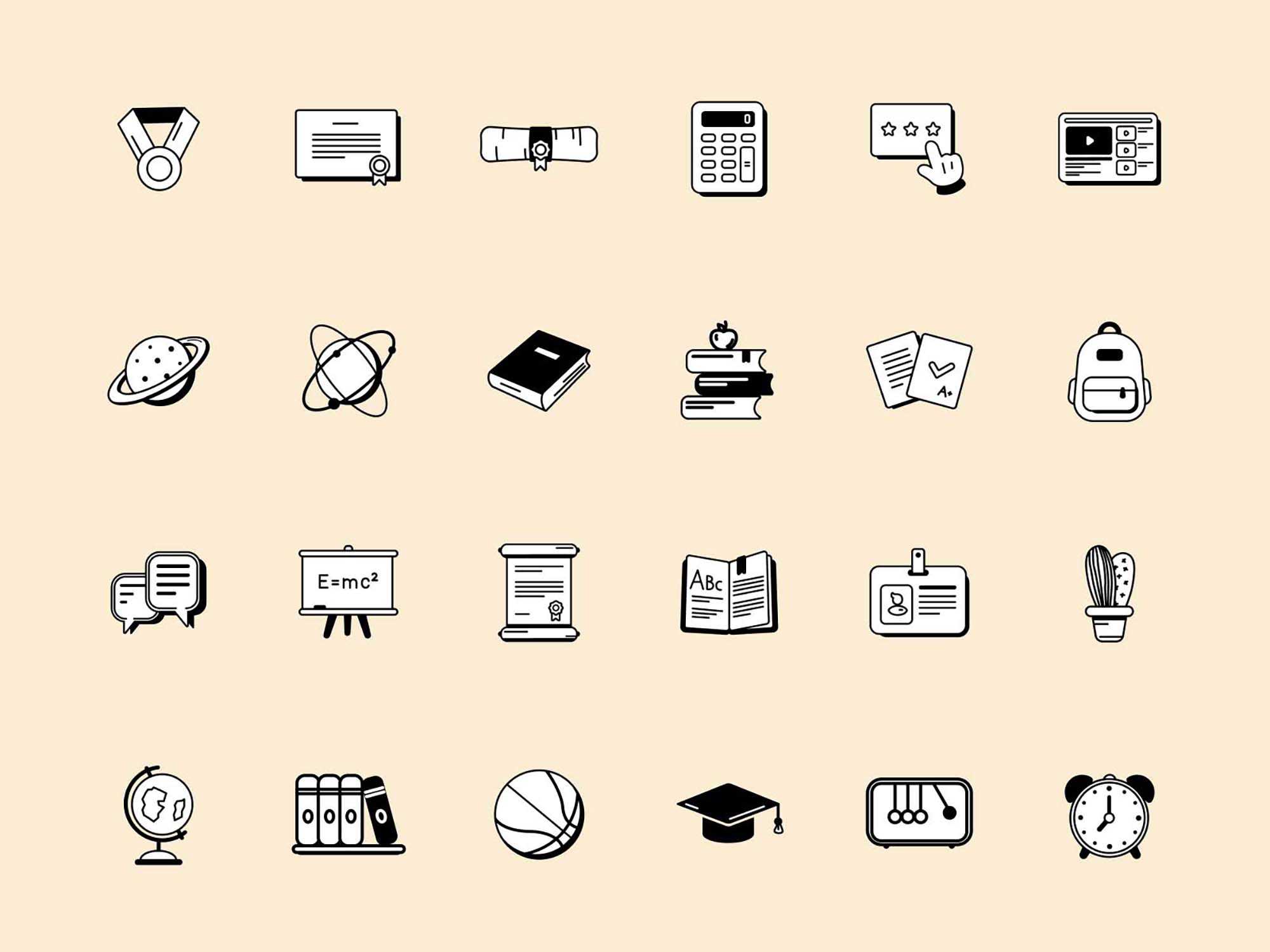 Free Education illustrations (SVG, PNG)