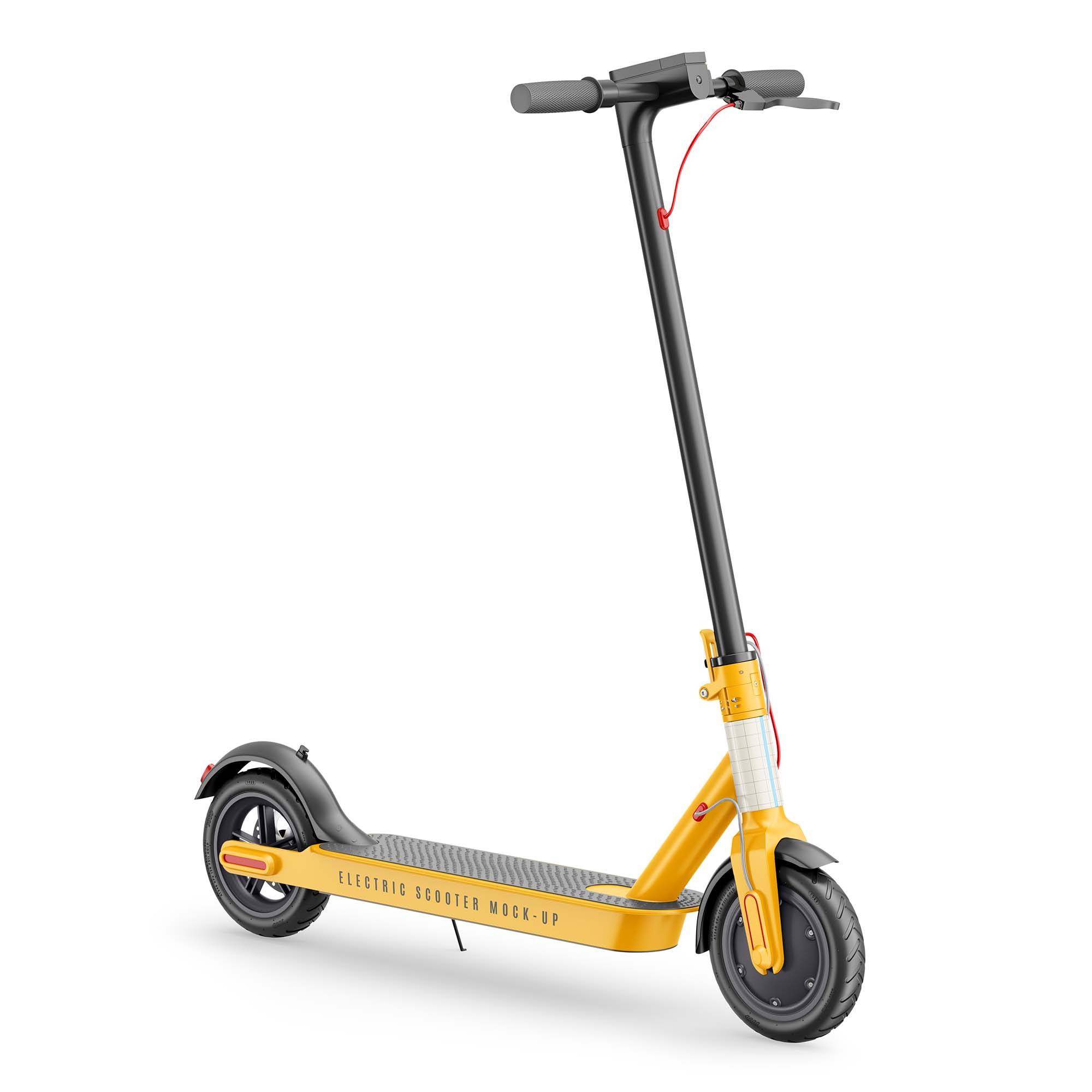 Free Electric Scooter Mockup (PSD)