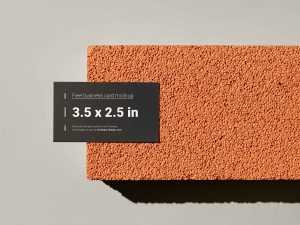 Free Elegant Business Card Mockup (PSD)