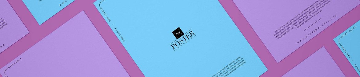 Free Elegant Poster Presentation Mockup (PSD)