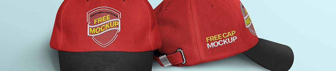 Free Embroidery Cap Mockup (PSD)