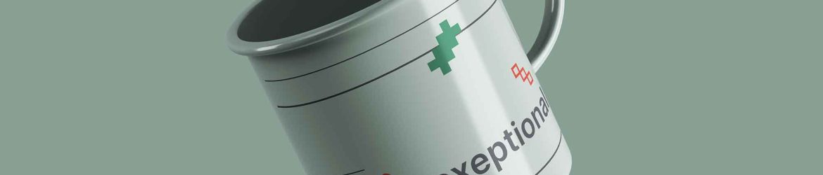 Free Enamel Mug Mockup