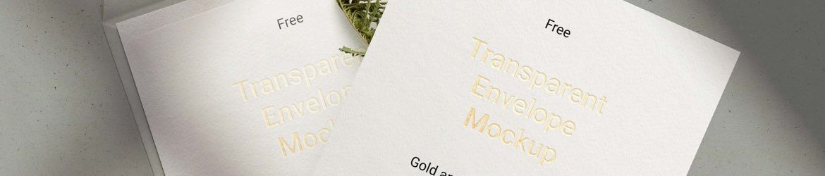 Free Envelope & Card Mockup (PSD)