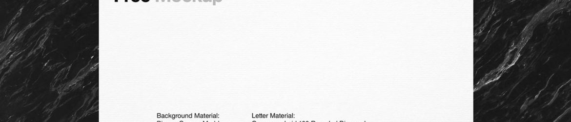 Free Envelope Mockup (PSD)