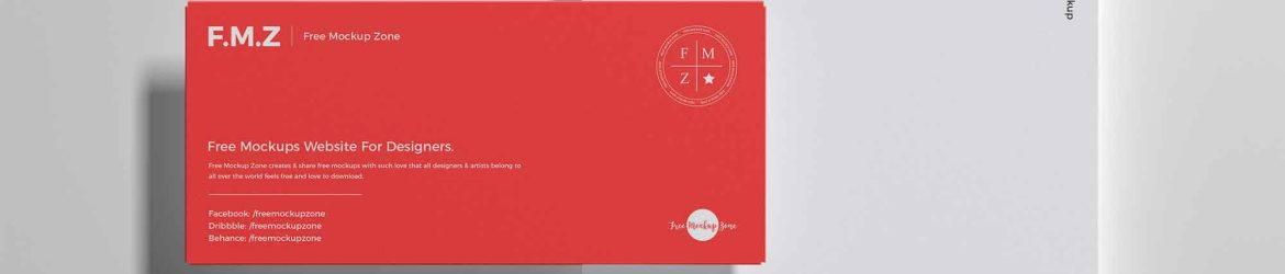 Free Envelope with A4 Letterhead Mockup (PSD)