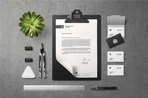 Free Essential Branding Mockup (PSD)