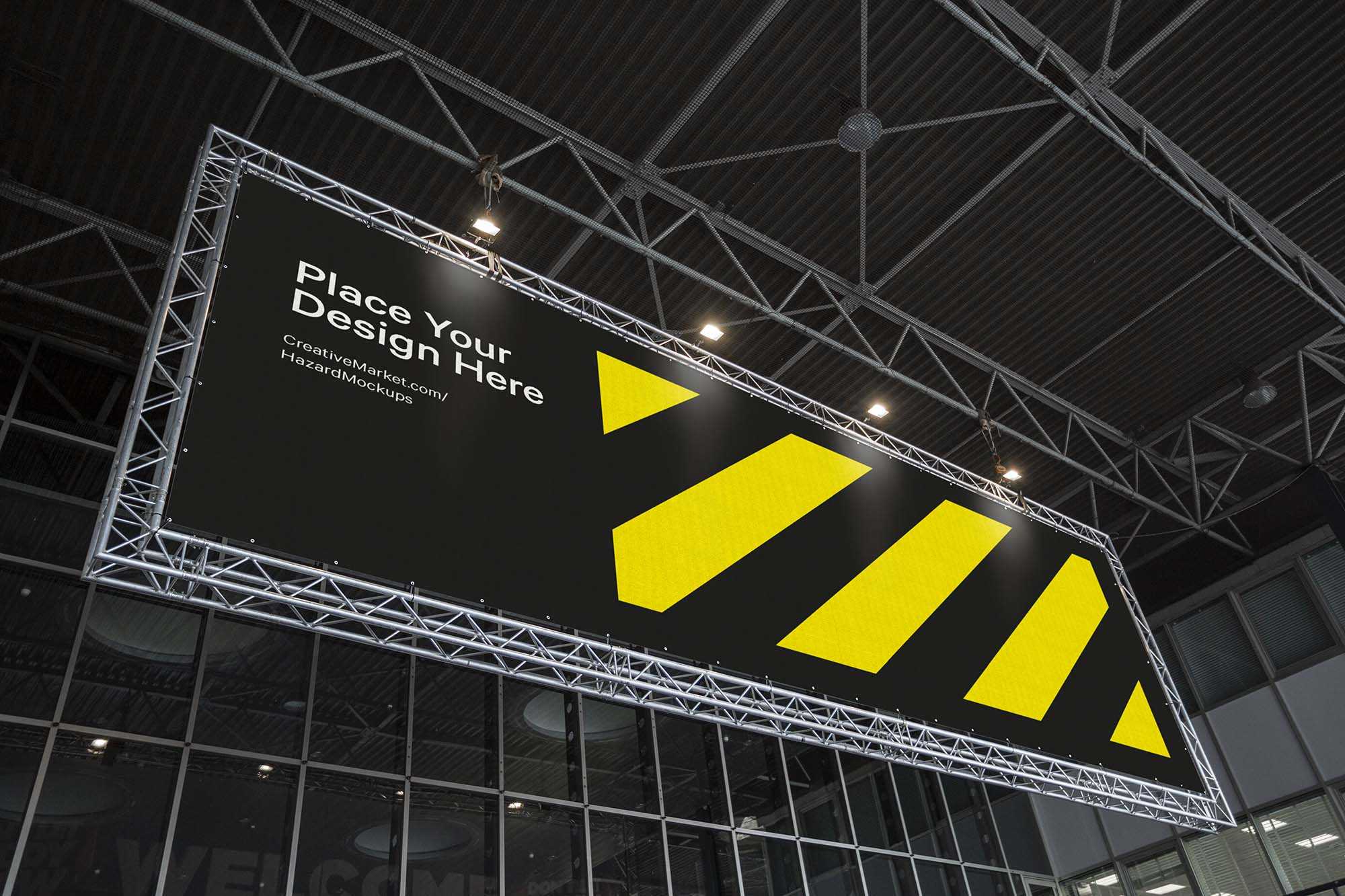 Free Event Billboard Mockup (PSD)