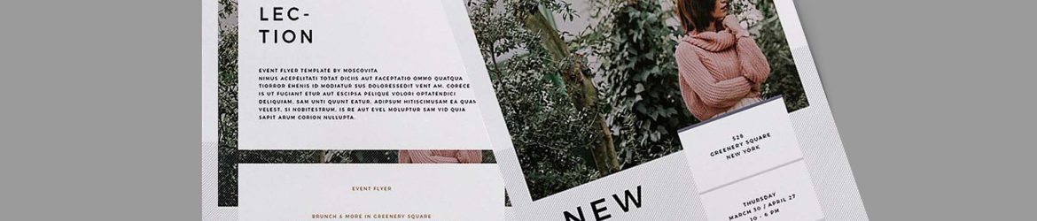 Free Event Flyers Mockup (PSD)