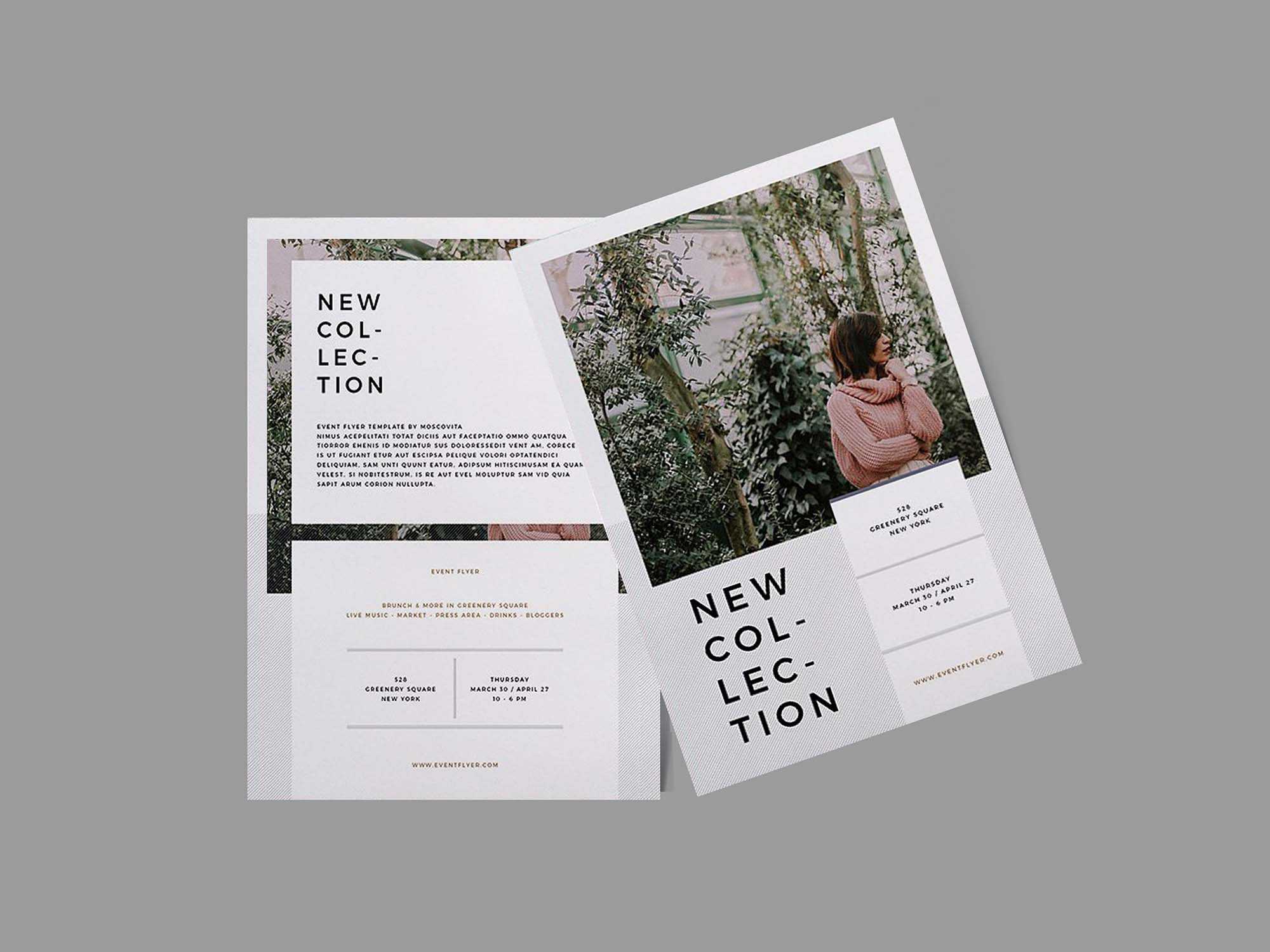 Free Event Flyers Mockup (PSD)
