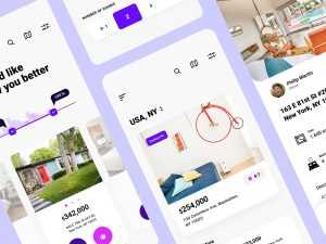 Free Experimental Real Estate App Template (FIG)
