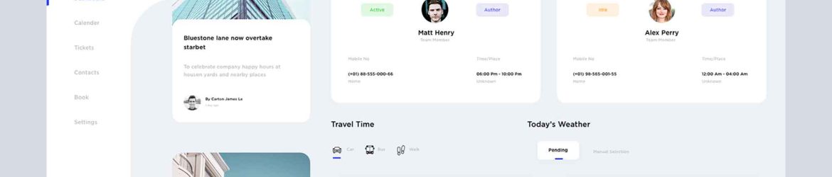 Free Exploration Dashboard Design (Sketch)