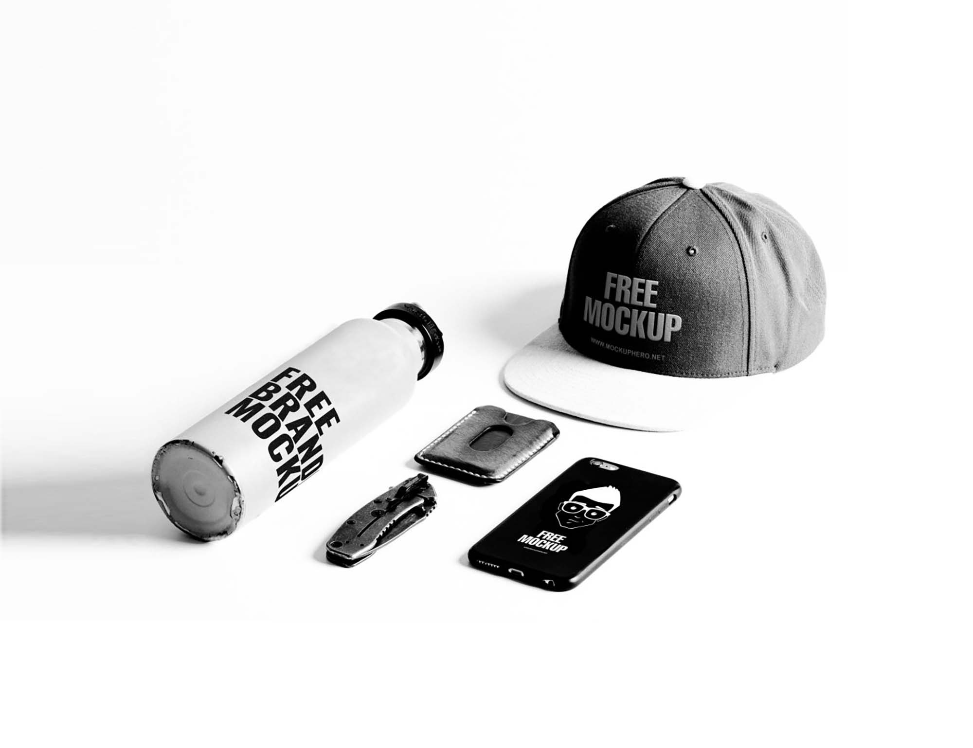 Free Fashion Branding Mockup (PSD)