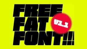 Free Fat Font › Fontesk