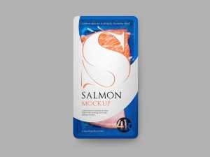 Free Fish Packaging Mockup (PSD)