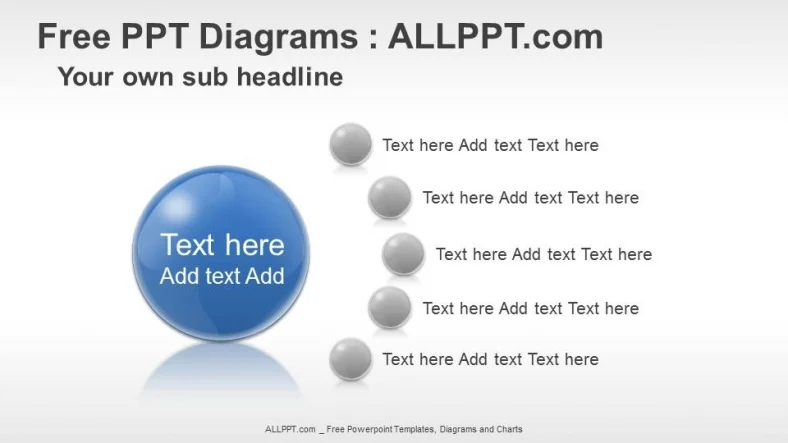 Free Five Agenda PPT Diagrams