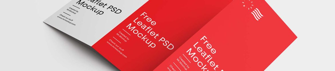 Free Foldable Brochure Mockup (PSD)