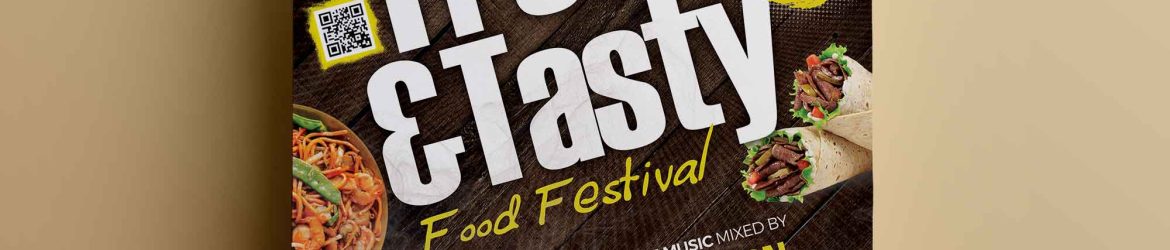 Free Food Festival Flyer Template (PSD)