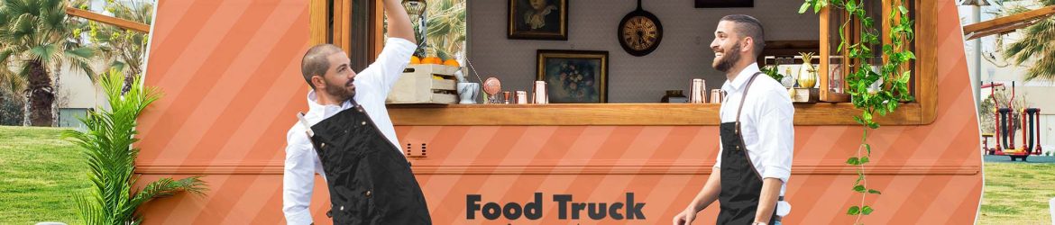 Free Food Truck Mockup (PSD)