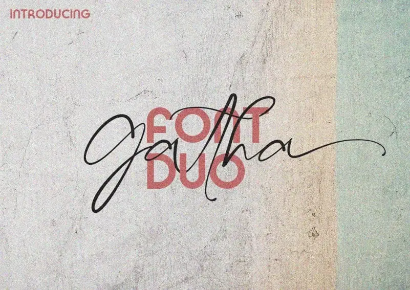 Free Gatha Font Duo