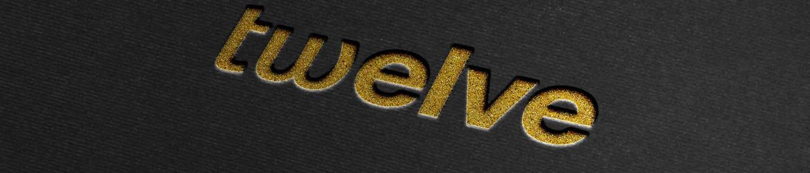 Free Gold on Black Logo Mockup (PSD)