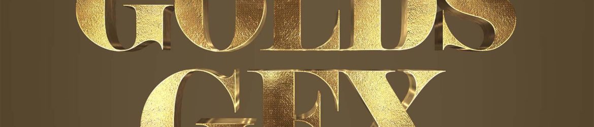 Free Gold Text Effect Mockup (PSD)