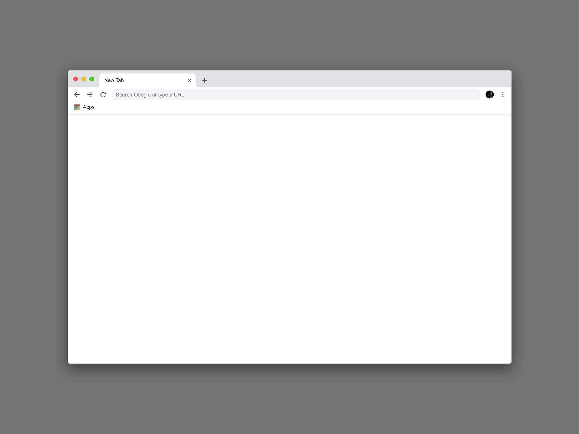 Free Google Chrome Browser Mockup (PSD)