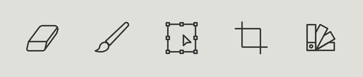 Free Graphic Design Icons (AI)