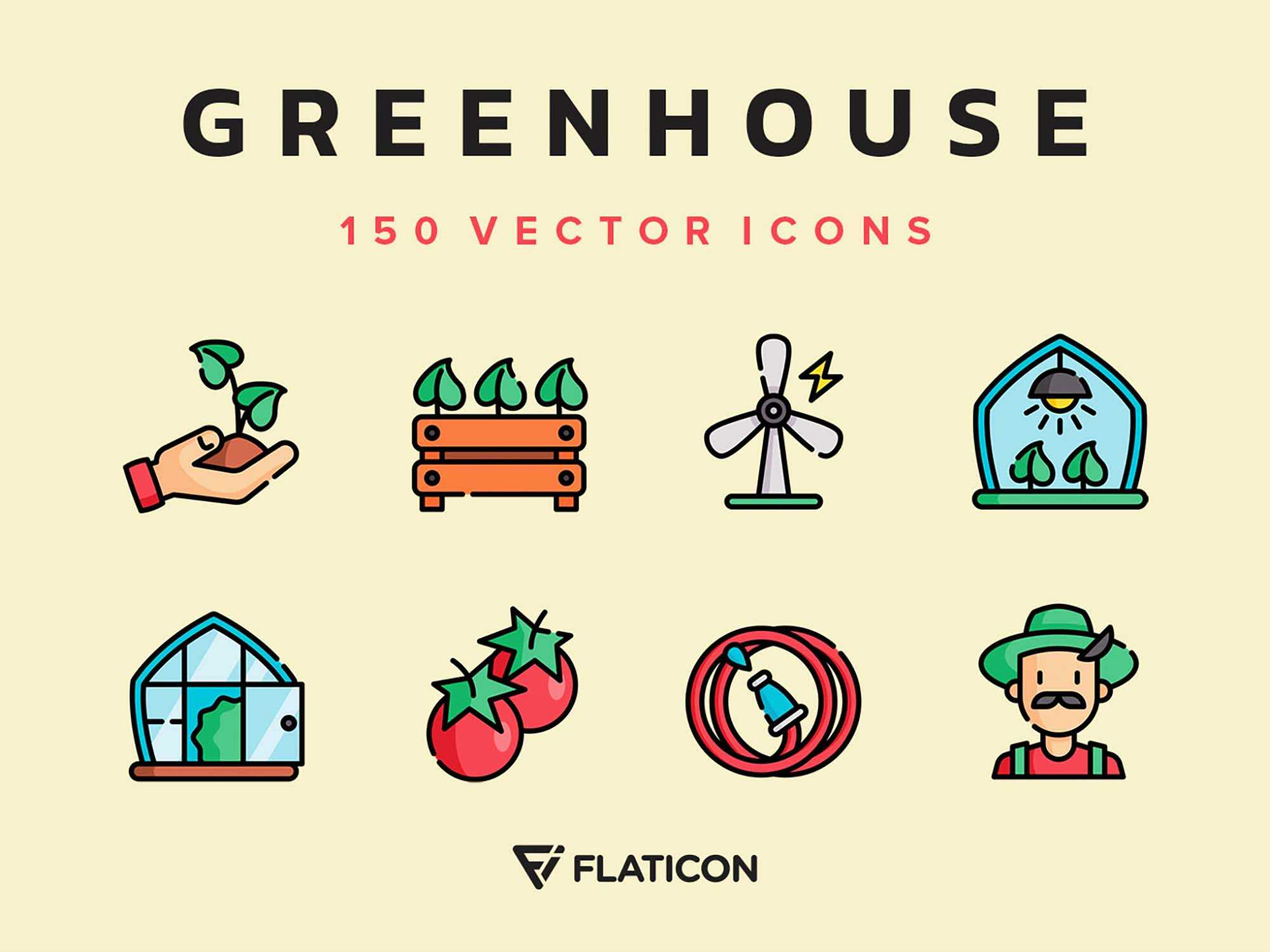 Free Greenhouse Vector Icons (SVG)