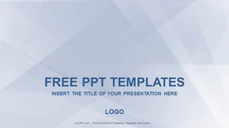 Free Grey Abstract Powerpoint Templates