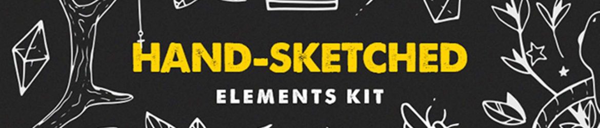 Free Hand-Sketched Elements Kit