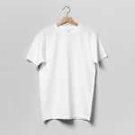 Free hanging t-shirt mockup
