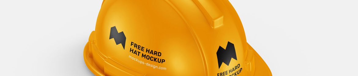 Free hard hat mockup