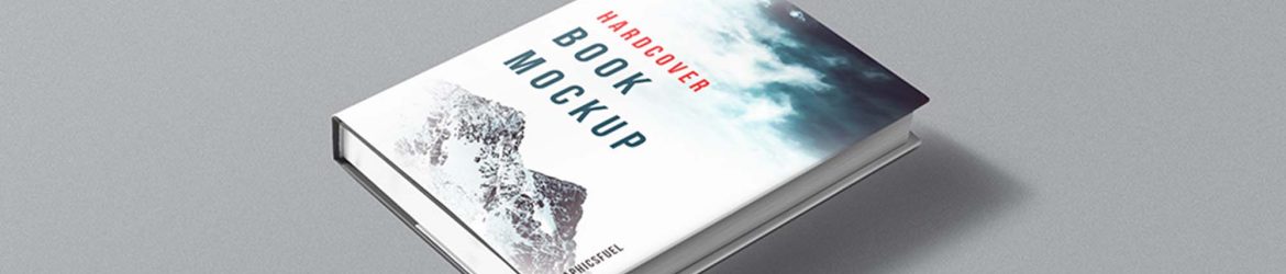 Free Hardcover Book Mockup (PSD)